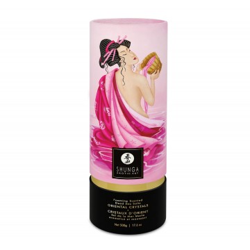 Купить - Соль для ванны Shunga Oriental Crystals Bath Salts - Aphrodisia, соль Мертвого моря, 500 г