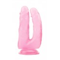 Анально-вагинальный фаллоимитатор на присоске CHISA Hi Rubber - 6.3 Inch Dildo Pink