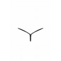 Трусики Noir Handmade P012 Wild crocodile wetlook thong with double opening - XXL
