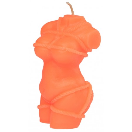 Свеча LOVE FLAME - Shibari I Orange Fluor