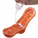 Мастурбатор Tenga Flip Orb — Sunset Orange, с изменяемым сжатием, со стимулирующими шариками внутри