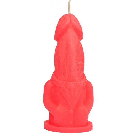 Свеча LOVE FLAME - Gentleman Red  Fluor