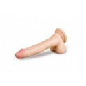 Фаллоимитатор на присоске Brazzers, 25*4 см