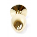 Анальная пробка Boss Series - Jewellery Gold PLUG Pink S