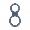 Эрекционное кольцо Boners Classic Cock & Ball Ring - Grey