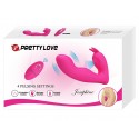 Мультифункціональний вібростимулятор на пульті управління Pretty Love Josephine Magenta