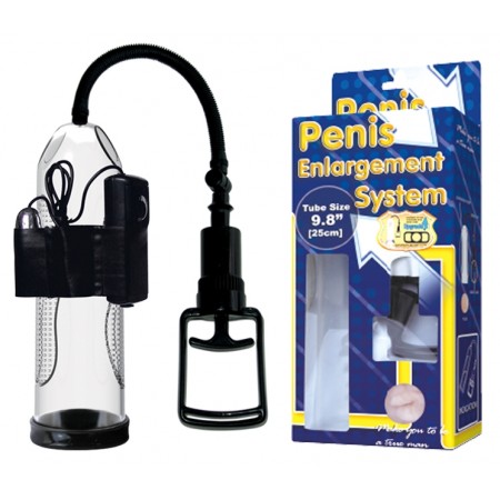 Вакуумная помпа для увеличения пениса с вибростимуляцией BAILE - Penis Enlargement System 9,8 Vibration"