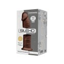 Фаллоимитатор SilexD Henry Brown (MODEL 2 размер 7,5in), двухслойный, силикон+Silexpan, диаметр 4,8см