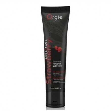 Оральный лубрикант Orgie LUBE TUBE - клубника, 100 мл
