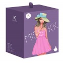 Вакуумный клиторальный стимулятор с вибрацией KissToy Miss KK Purple