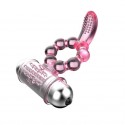 Эрекционное кольцо с вибрацией  Pleasure Tongue Ring