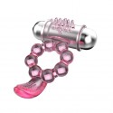 Эрекционное кольцо с вибрацией  Pleasure Tongue Ring