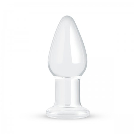Стеклянная анальная пробка Gildo Glass Buttplug No. 24