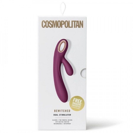 Универсальный перезаряжаемый вибратор Cosmopolitan Bewitched Rabbit Vibrator, 19,2 см