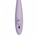 Тонкий кролик-вібратор Svakom Cici 2+ Lilac, керування зі смартфона, підігрів до 38 °C