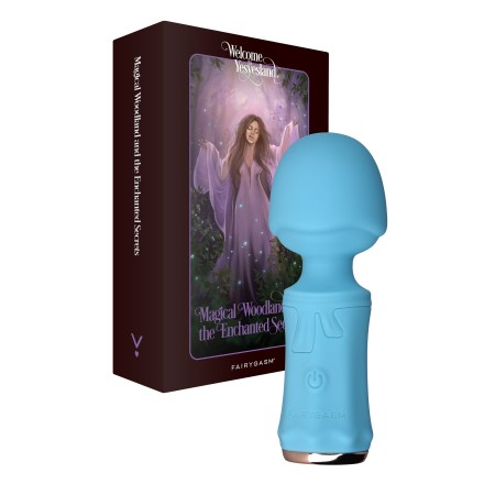 Мини-вибромассажер FairyGasm SecretFuntasy blue