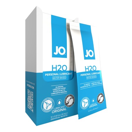 Набор лубрикантов Foil Display Box - JO H2O Lubricant - Original, 12 x 10 мл