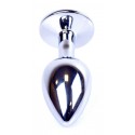 Анальний затор Boss Series - Jewellery Silver PLUG Purple S