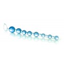 Анальные бусы Jelly Anal Beads Blue, 30 см