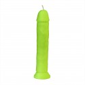 Свічка LOVE FLAME - Dildo Roma Yellow Fluor