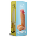Фаллоимитатор EGZO Ciberskin, 19*4,5 см