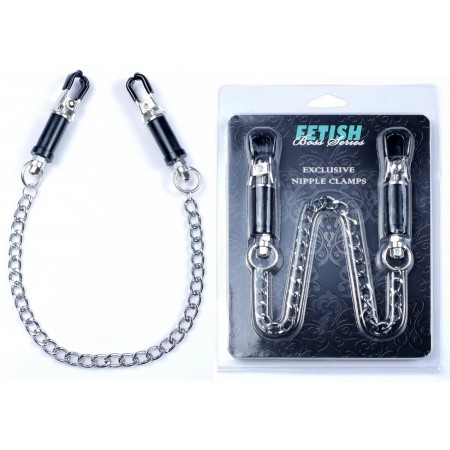 Затискачі для сосків Fetish Boss Series - №12 Exclusive Nipple Clamps