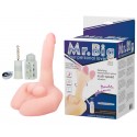 Универсальный мастурбатор вибратор с функцией ротации и вагина Mr. BIG Rotation & Vibration