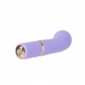 Роскошный вибратор Pillow Talk - Special Edition Racy Purple с кристаллом Сваровски