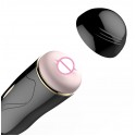 Мастурбатор с вибростимуляцией FOXSHOW Vibrating Masturbation Cup USB 7 + Interactive Function