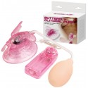 Вакуумная помпа для клитора с вибростимуляцией BAILE - BUTTERFLY CLITORAL PUMP