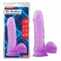 Фаллоимитатор CHISA HI-RUBBER - 7.7 Inch Dildo, Purple