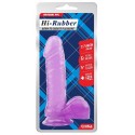 Фаллоимитатор CHISA HI-RUBBER - 7.7 Inch Dildo, Purple