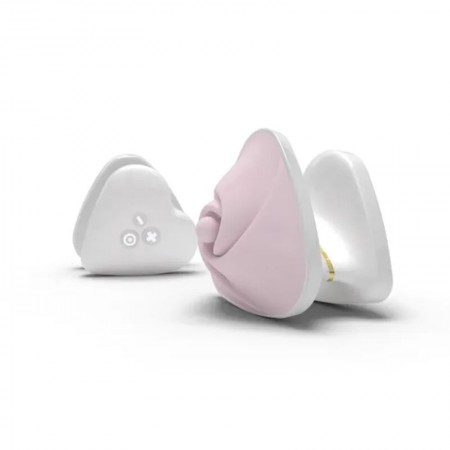 Вибратор для клитора Mystim Hearts Desire White, 8 режимов, очень мощный