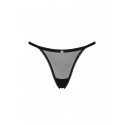 Прозорі стрінги із мереживом Obsessive Celia Noir thong M/L