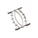Зажим для половых губ Master Series Spread'Em Poker Vagina Clamp with Adjustable Pressure Screws