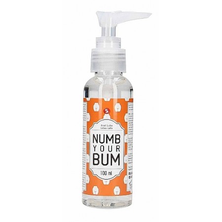 Обезболивающий анальный лубрикант Shots - Numb Your Bum , 100 мл