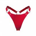 Трусики з натуральної шкіри Feral Feelings - String Bikini Red