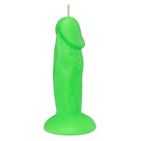 Свеча LOVE FLAME - Little Guy Green Fluor