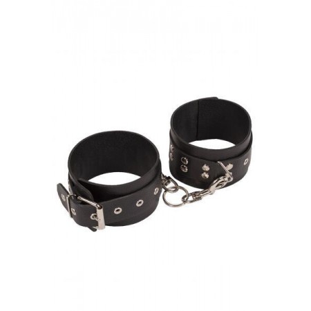 Оковы Leather Restraints Leg Cuffs, black