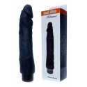 Вібратор Boss Series - Real Skin Black, (довжина 22 см, діаметр 4 см