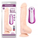 Реалистичный вибратор на присоске GHISA Alexander Lee 10'' Vibrating Dildo - Flesh