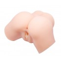 Мастурбатор с двойной вибрацией и двумя входами Crazy Bull - Samantha Dual Vagina and Anal