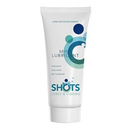Вагінальний ароматизований лубрикант Shots Mint Lubricant, 100 мл