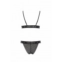 Комплект белья GLAMISS SET black L/XL