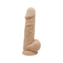 Фаллоимитатор с вибрацией SilexD Norman Vibro Flesh, длина 21.5 см, диаметр 5 см
