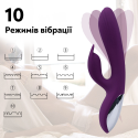 Вибратор-кролик Your Secret с усиками, 10 частот вибраций, черный, 22.5 см