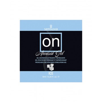 Купить - Пробник збудливого гелю Sensuva - ON for Her Arousal Gel Ice, 4 мл