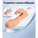 Реалистичный многоскоростной вибратор-кролик Heonyirry с головкой, 30 режимов, 19.3 см