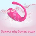 Смарт виброяйцо MIISO с управлением через приложение, 10 режимов, фиолетовое