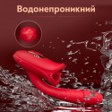 Вибратор-фаллоимитатор BELSITO, 5 импульсных режимов, 10 режимов вибрации и 7 режимов толчка